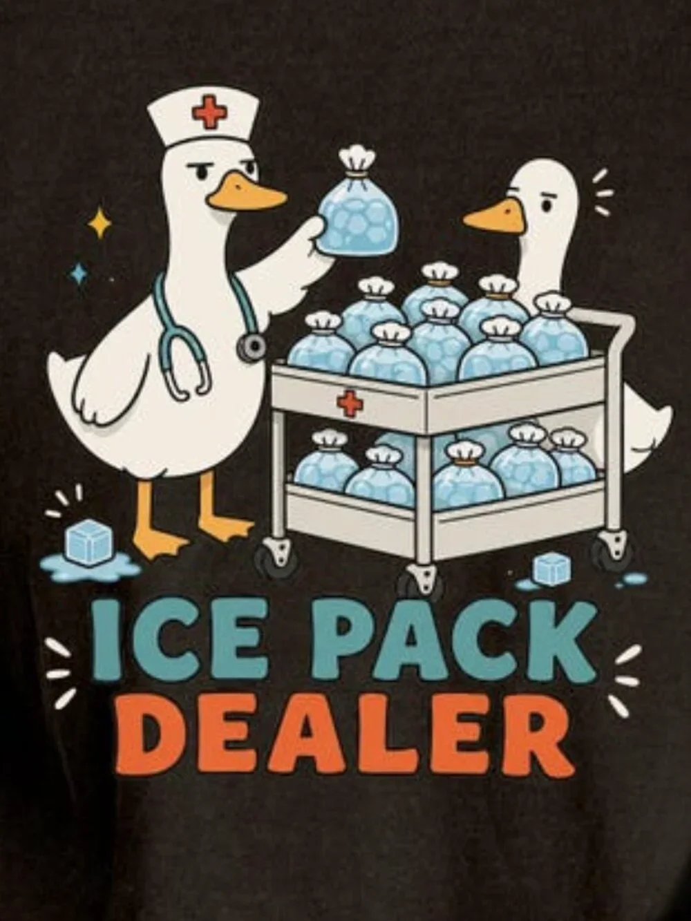 Welcome Back To School Nurse Tshirt Goose Nurse Shirt - Picture 2 of 4